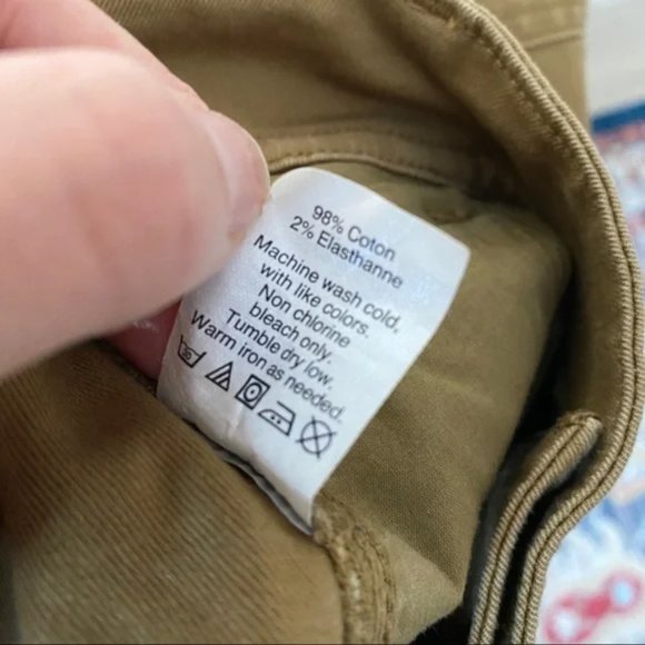 Wide Leg Tan Pants for Women - Picture 7 of 10